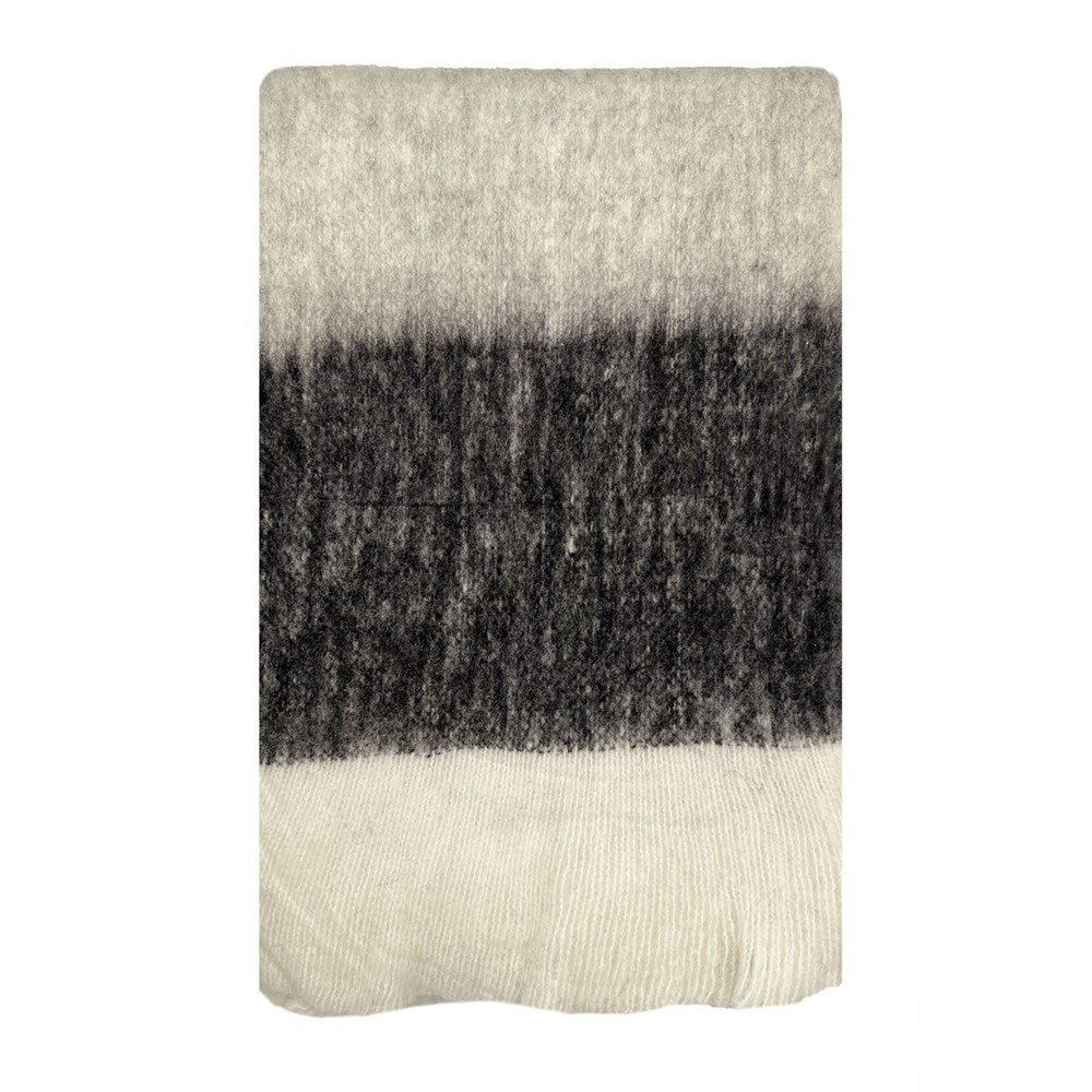 BLISS WOOL MOHAIR BLEND STONE BLACK/GREY/CREAM