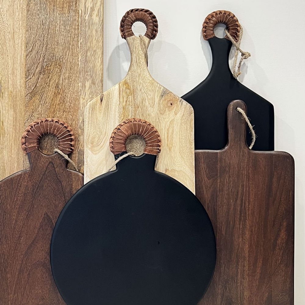 charcuterie board wooden platter server