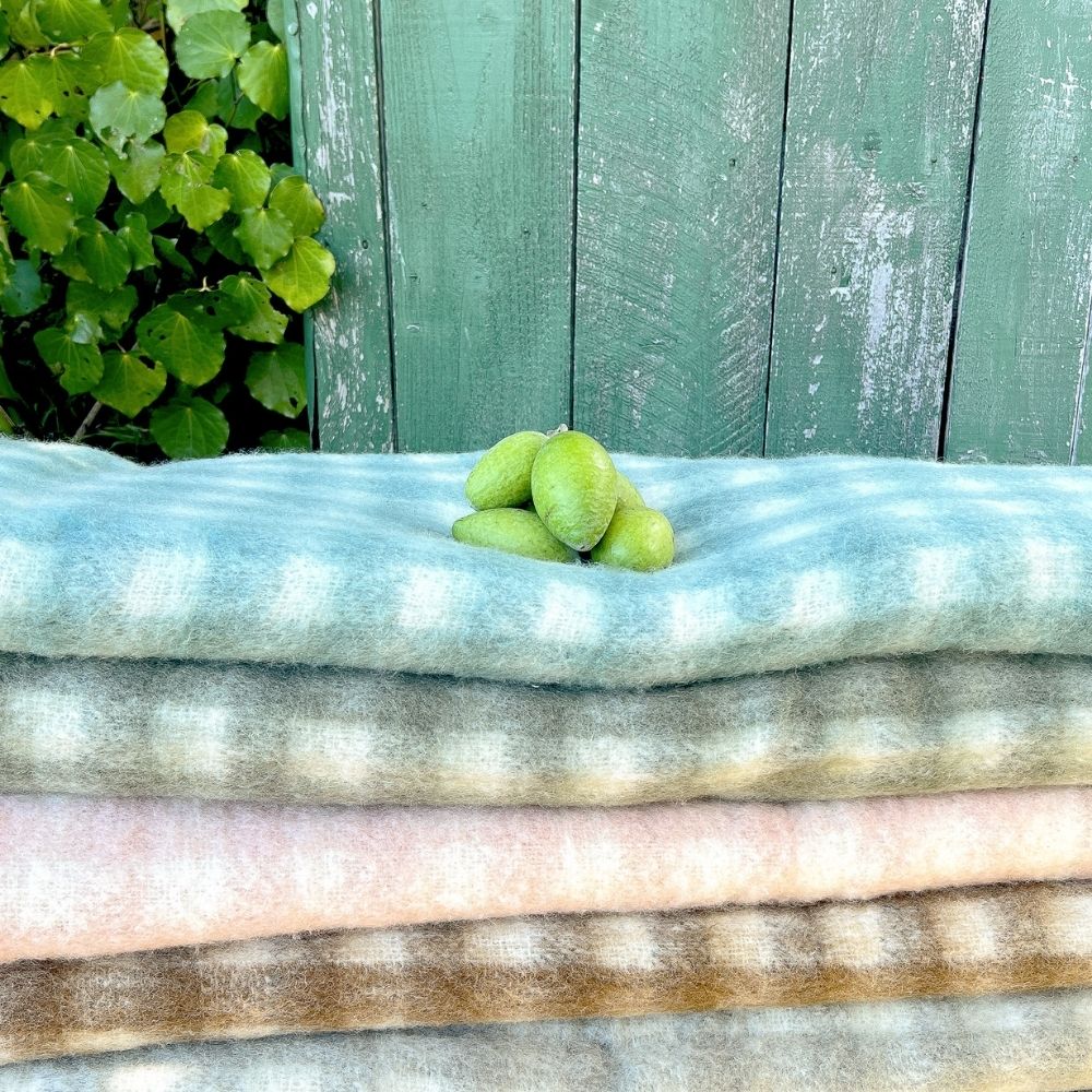cosy throws winter warmth gingham check