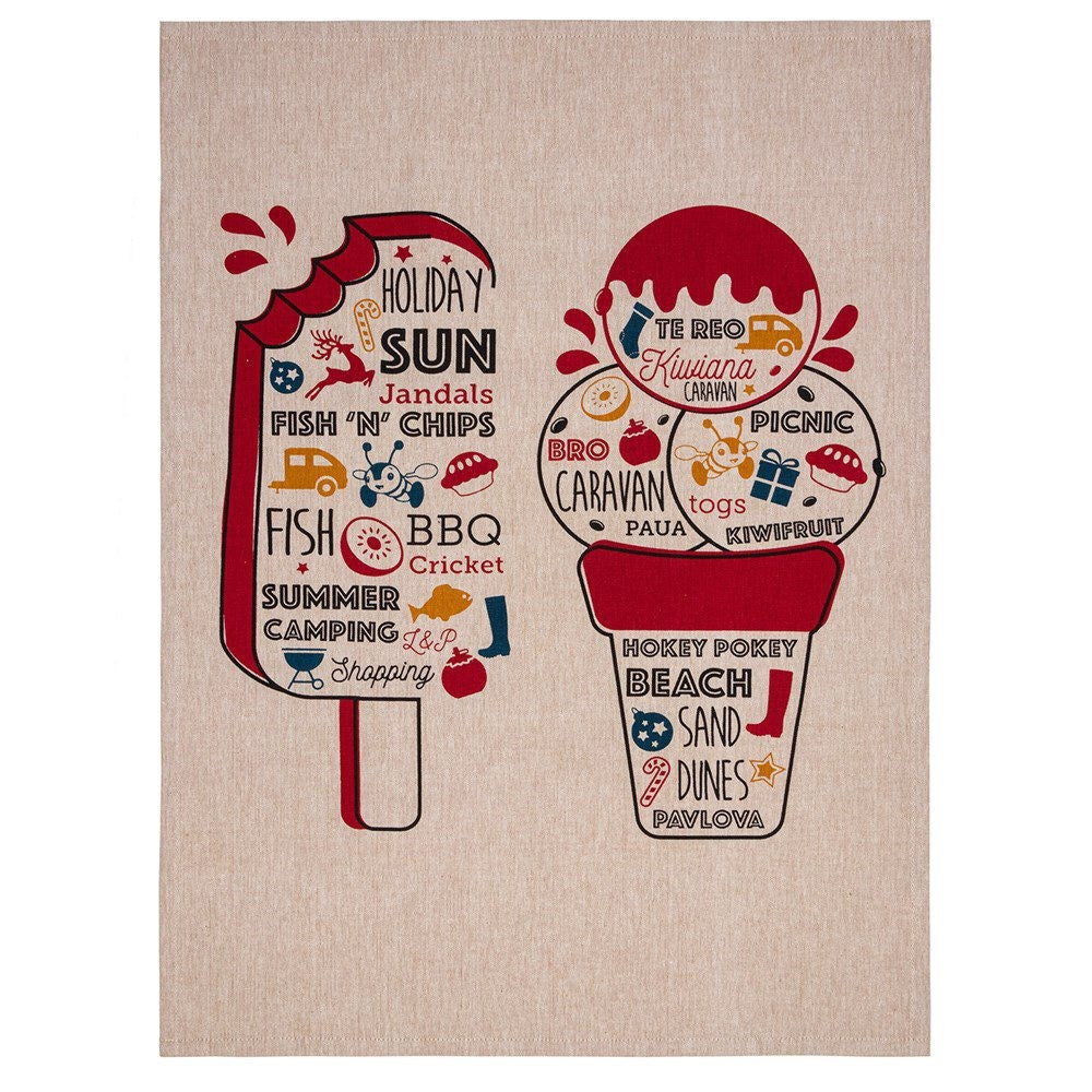 SUMMER FLAVOURS TEA TOWEL