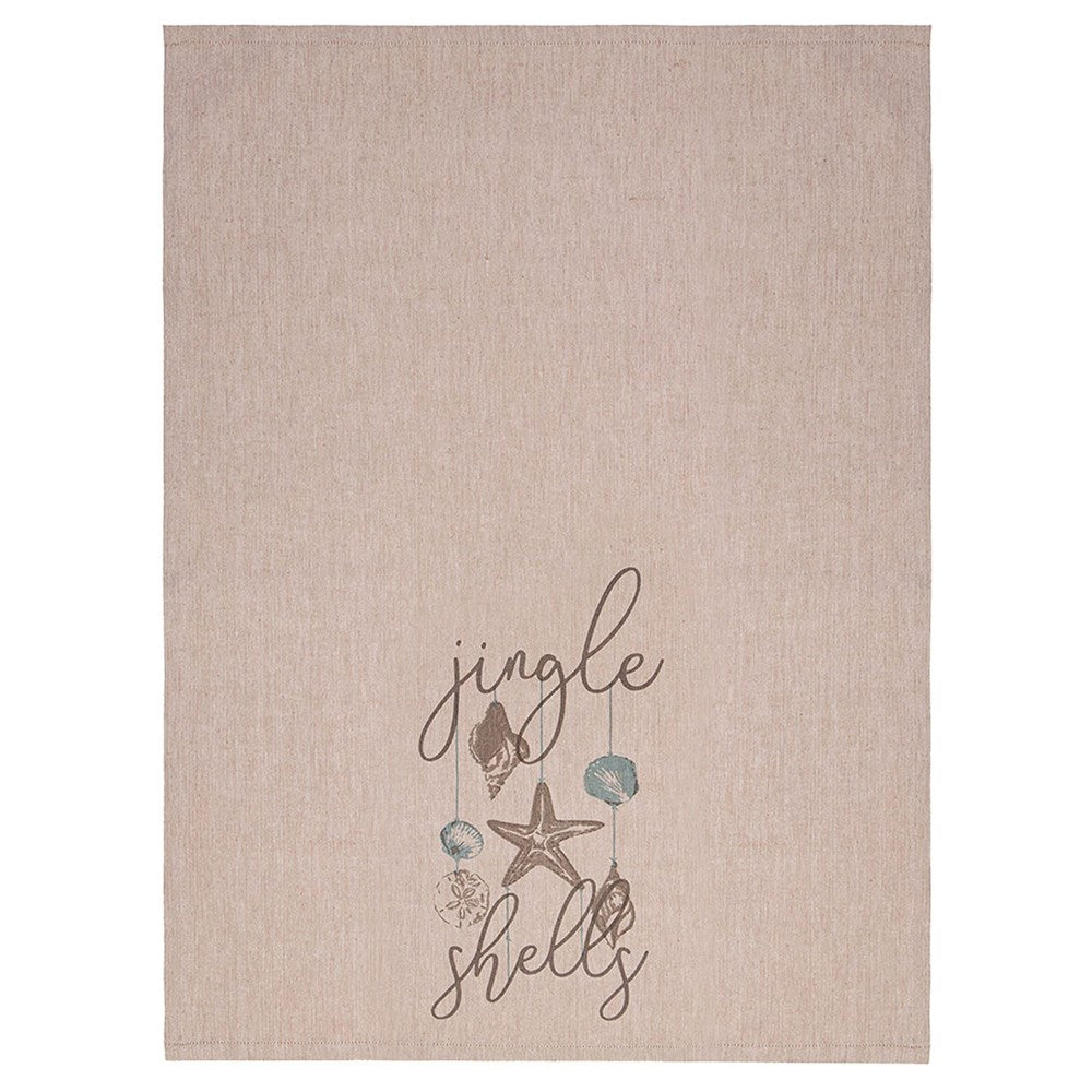 JINGLE SHELLS III TEA TOWEL