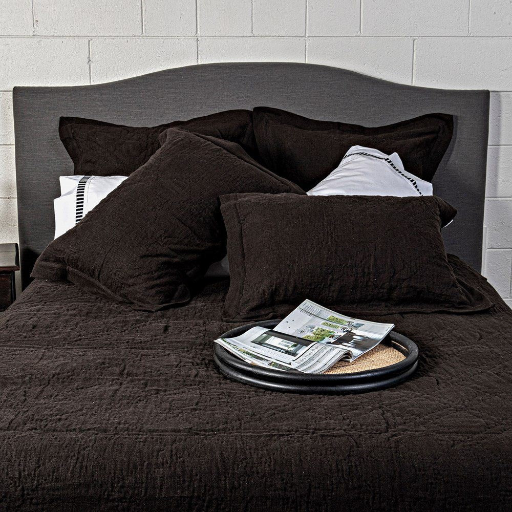KYLER QUILT ASPHALT - QUEEN