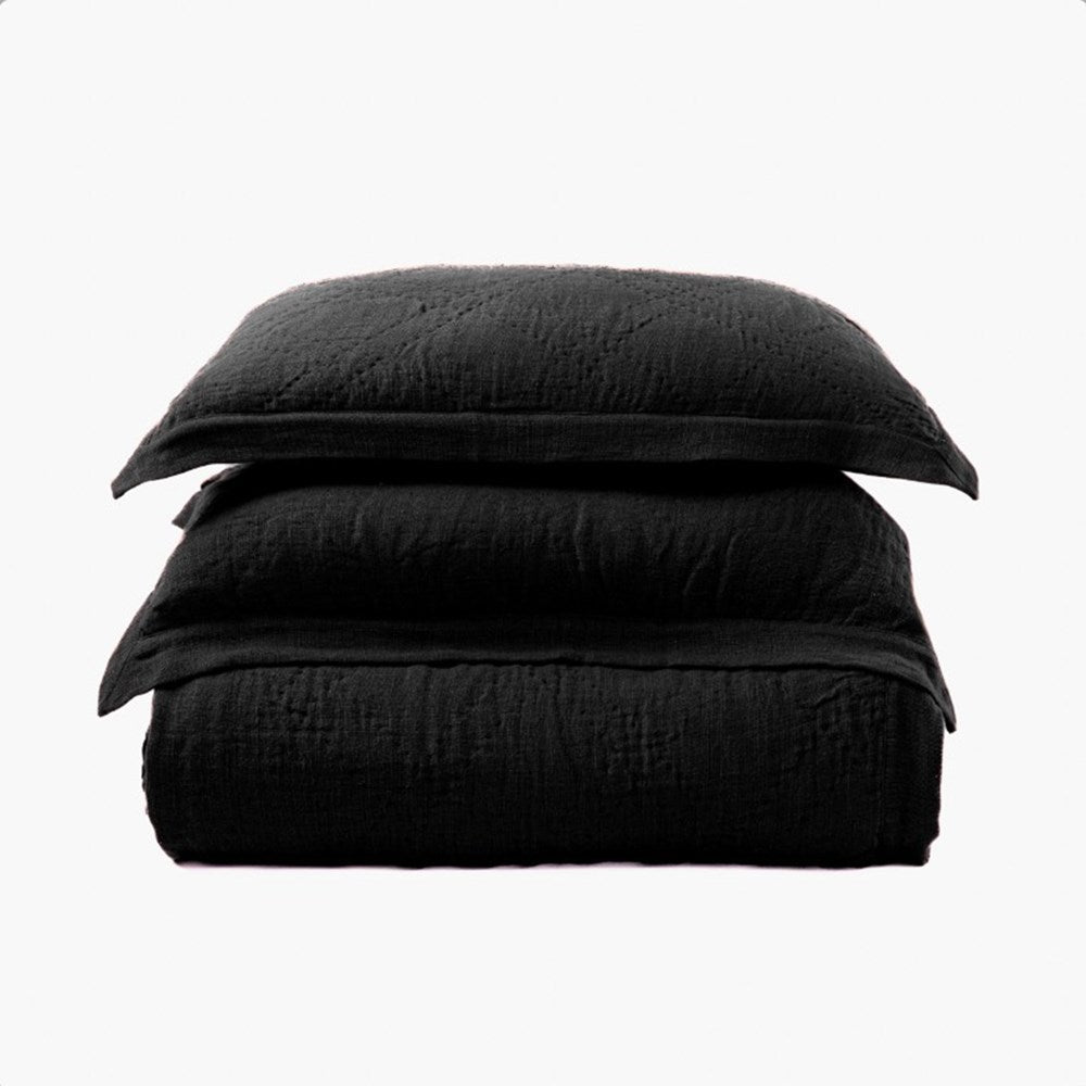 KYLER QUILT ASPHALT - QUEEN