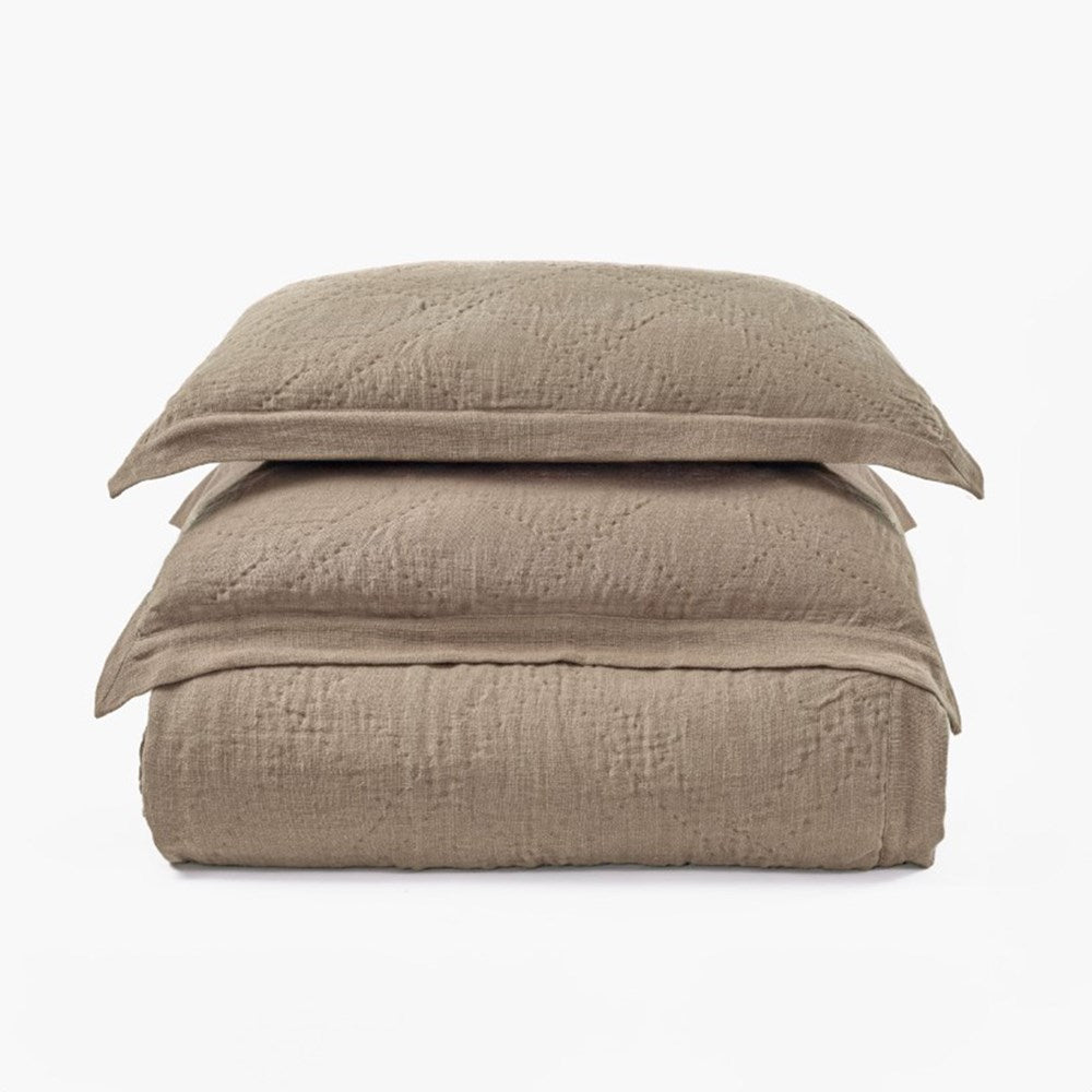 KYLER QUILT NATURAL - QUEEN