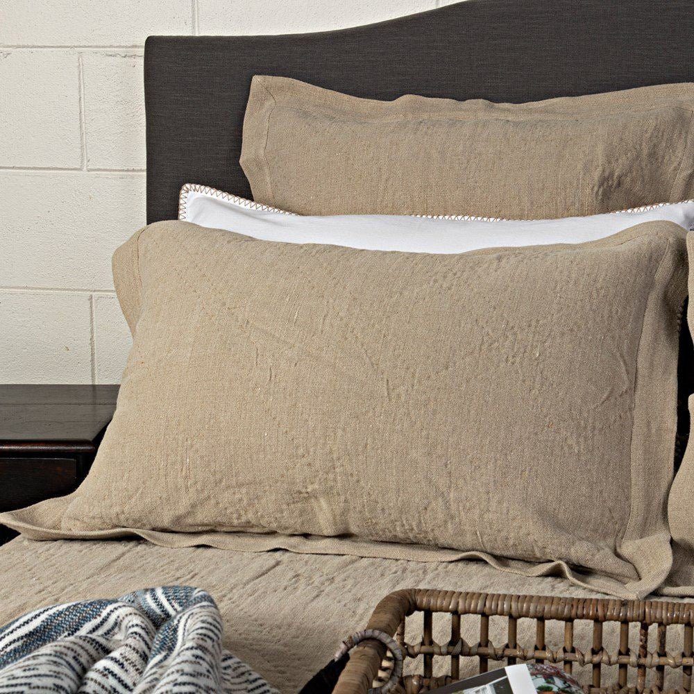 KYLER EURO COVER - NATURAL EACH 65 X 65CM