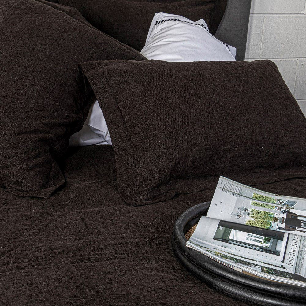 KYLER STANDARD PILLOWCASE ASPHALT EACH 50 X 70CM