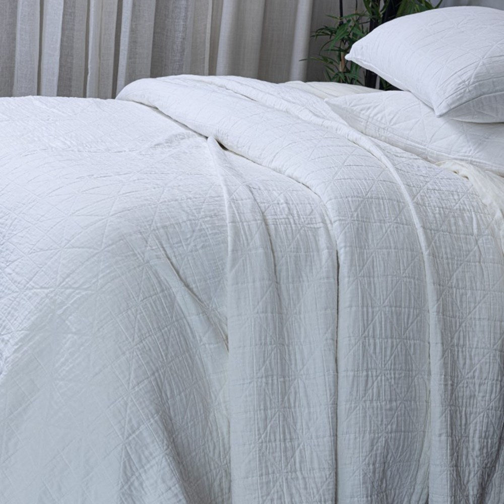 INDIANA QUILT IVORY - KING