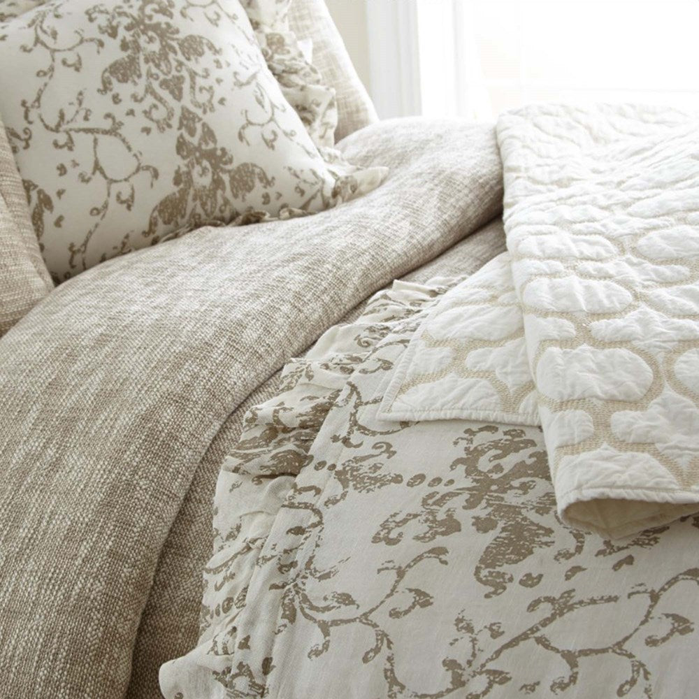 ALAIA DUVET COVER NATURAL - SUPER KING