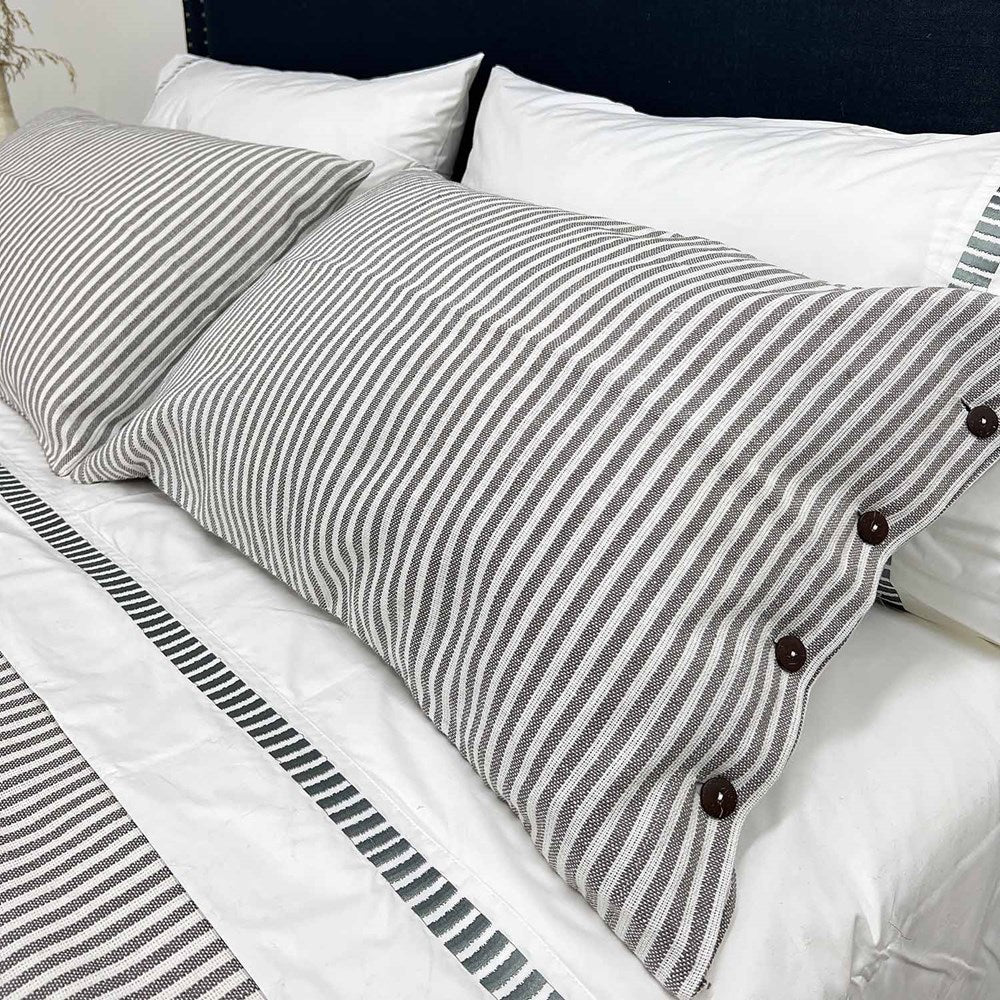 BRAYDEN PILLOWSHAM GREY EACH 50 X 70CM