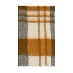BLISS WOOL MOHAIR BLEND  WHITE/MUSTARD