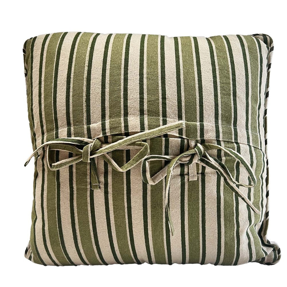 VILLA COTTON MOSS CUSHION 40x40CM