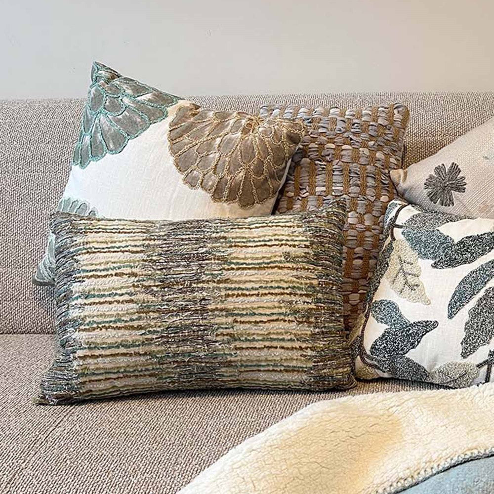 WILLA ABSTRACT FLORAL CUSHION 45X45CM