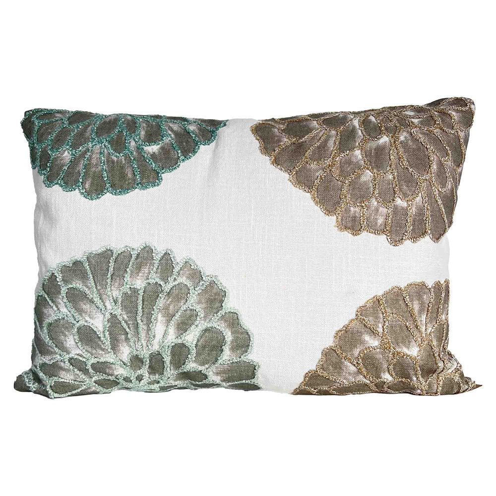 WILLA ABSTRACT FLORAL CUSHION 35X50CM