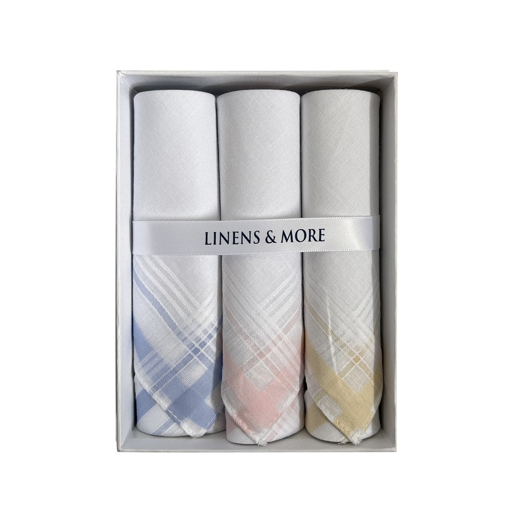 PASTEL BORDER HANDKERCHIEF