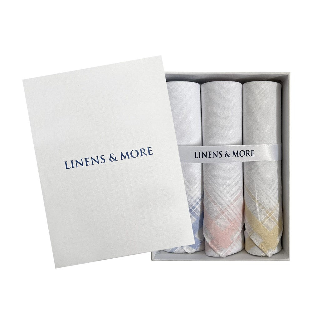 PASTEL BORDER HANDKERCHIEF