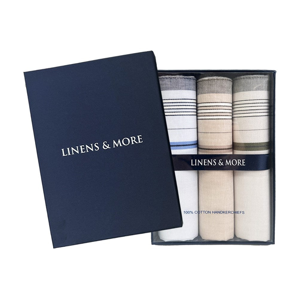 PIN STRIPE HANDKERCHIEFS