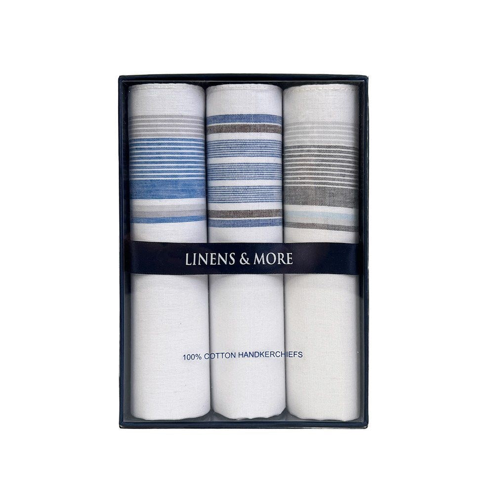 MULTI STRIPE HANDKERCHIEFS