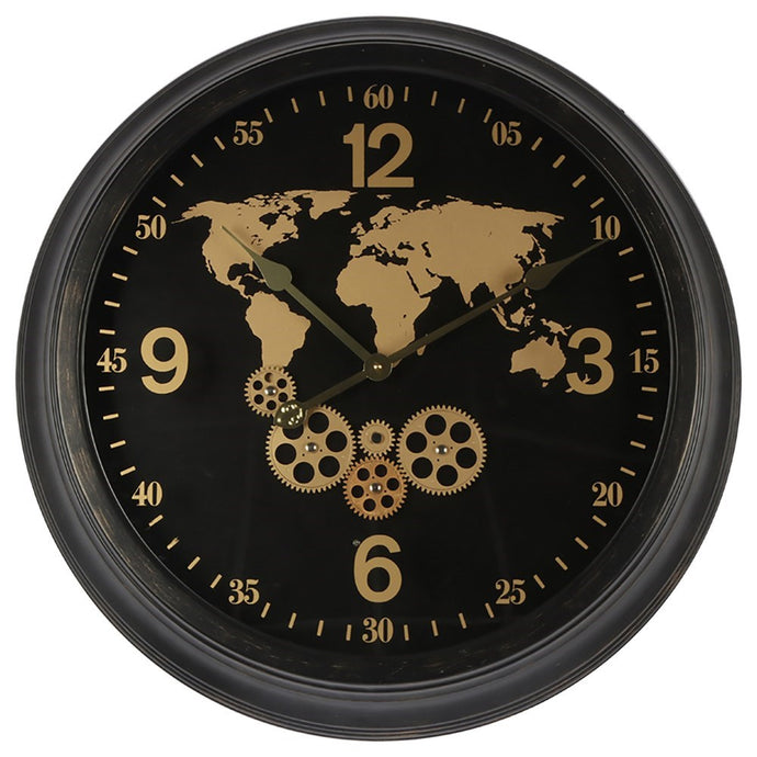 Gear Clock 63.5 X 63.5 X 11Cm – Linens & More