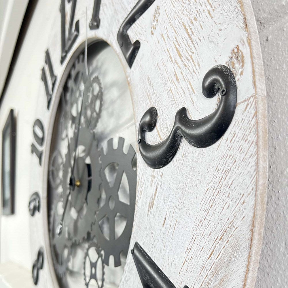 INSIDE OUT WALL CLOCK 68 X 68CM