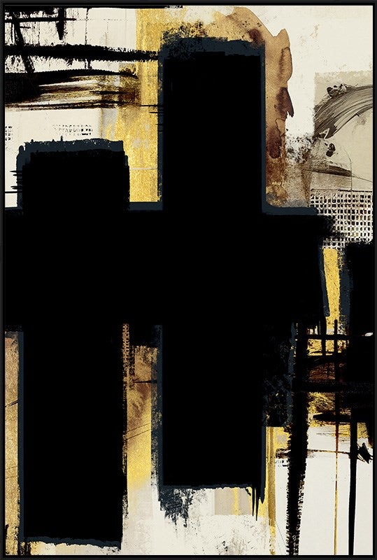 DEEP MOODS BLACK FRAME 80x120CM