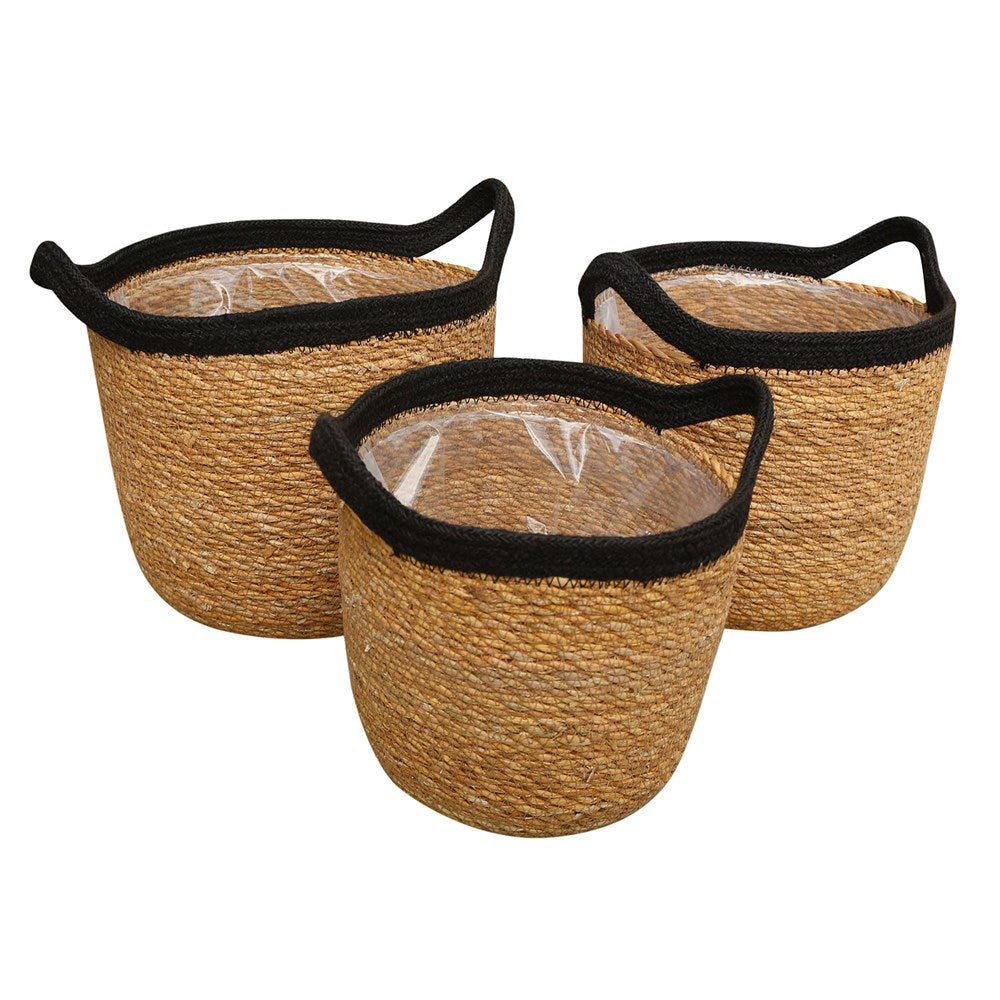SEAGRASS PLANTERS SET OF 3