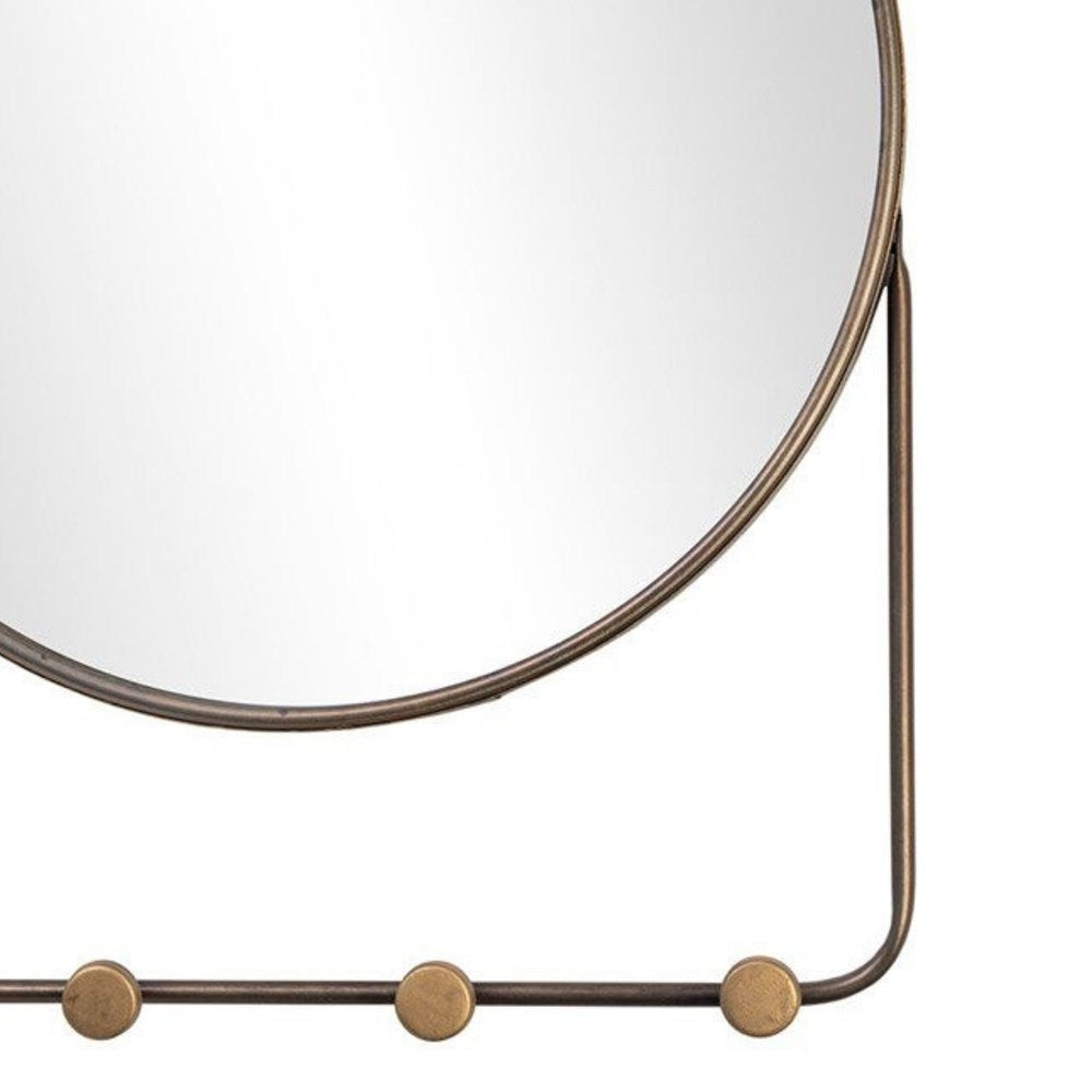 METAL MIRROR 63X50X4.5CM