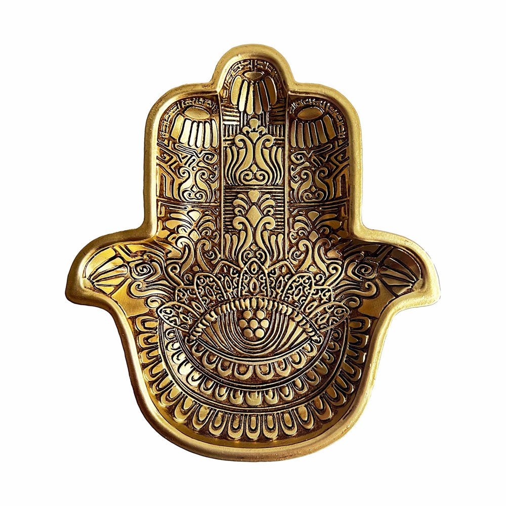 DECORATIVE HAMSA HAND 18X16X2.3CM