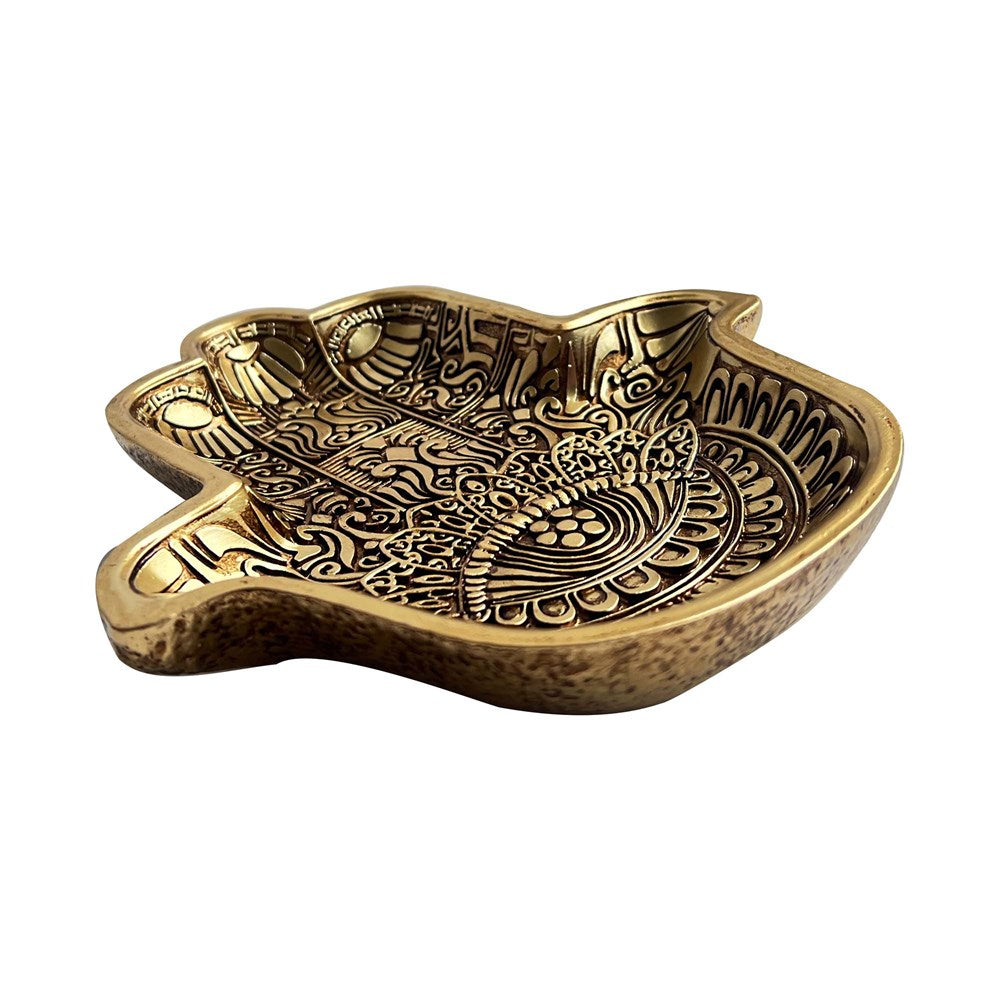 DECORATIVE HAMSA HAND 18X16X2.3CM