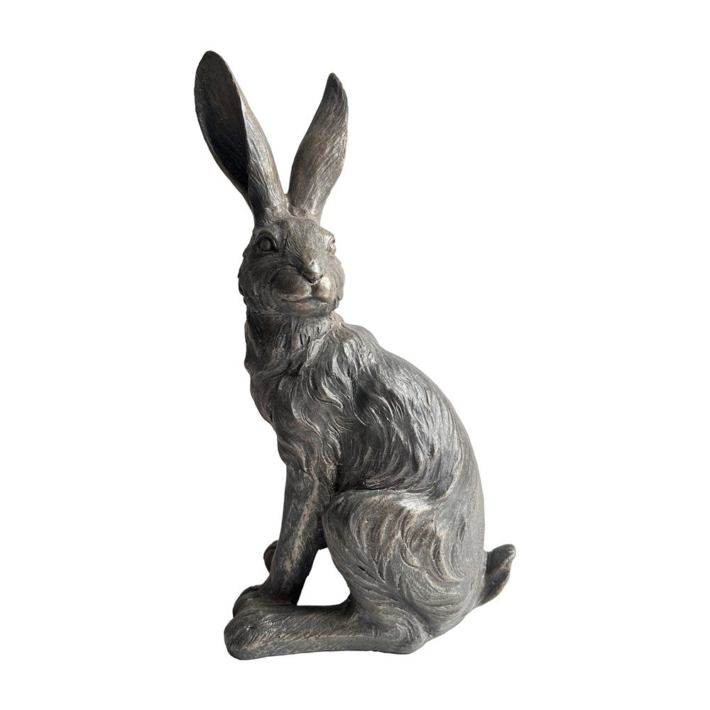 TRUFFLE COUNTRY HARE JUNIOR - STANDING GREY 16.2X12.5X30.3CM