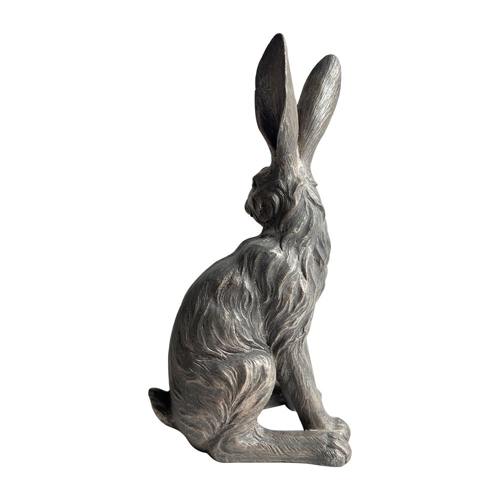 TRUFFLE COUNTRY HARE JUNIOR - STANDING GREY 16.2X12.5X30.3CM