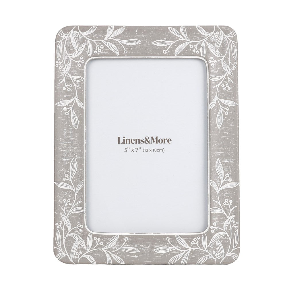 FLORA PHOTO FRAME 5X7"