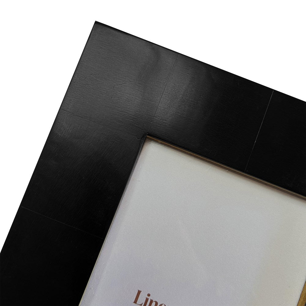 BLACK RESIN FRAME 4x6"